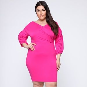 Fashion Nova off shoulder dress